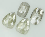 Natural Loose Diamond Mix Shape Grey Color I3 Clarity 4 Pcs 1.35 Ct KDL6915