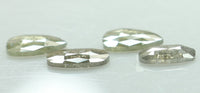 Natural Loose Diamond Mix Shape Grey Color I3 Clarity 4 Pcs 1.35 Ct KDL6915