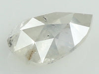 Natural Loose Diamond Pear Grey White Color I2 Clarity 7.20 MM 0.74 Ct KDL7463