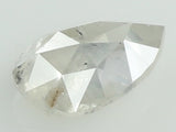 Natural Loose Diamond Pear Grey White Color I2 Clarity 7.20 MM 0.74 Ct KDL7463