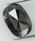 Natural Loose Diamond Oval Black Color I3 Clarity 6.70 MM 0.82 Ct KDK1066