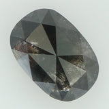 Natural Loose Diamond Oval Black Color I3 Clarity 6.70 MM 0.82 Ct KDK1066