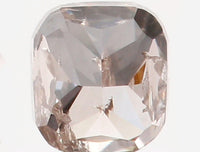 Natural Loose Diamond Cushion Brown Color I1 Clarity 2.70 MM 0.12 Ct KR815