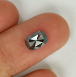 Natural Loose Diamond Oval Black Color I3 Clarity 6.70 MM 0.82 Ct KDK1066