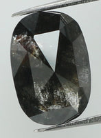 Natural Loose Diamond Oval Black Color I3 Clarity 6.70 MM 0.82 Ct KDK1066