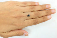 Natural Loose Diamond Oval Black Color I3 Clarity 6.70 MM 0.82 Ct KDK1066