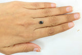 Natural Loose Diamond Oval Black Color I3 Clarity 6.70 MM 0.82 Ct KDK1066