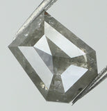 Natural Loose Diamond Coffin Grey Color I3 Clarity 5.40 MM 0.65 Ct KDL5831