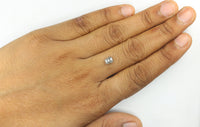 Natural Loose Diamond Coffin Grey Color I3 Clarity 5.40 MM 0.65 Ct KDL5831