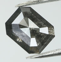 Natural Loose Diamond Emerald Grey Color I3 Clarity 5.00 MM 0.48 Ct KDL7625