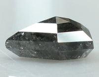 Natural Loose Diamond Shield Black Color I3 Clarity 6.60 MM 0.80 Ct KDL7662