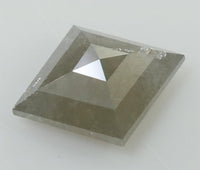 1.00 Ct Natural Loose Diamond Kite Grey Color I3 Clarity 9.10 MM KDL7955