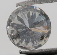 0.32 Ct Natural Loose Diamond Round White Milky Color I3 Clarity 4.50 MM KDL7914