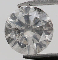 0.32 Ct Natural Loose Diamond Round White Milky Color I3 Clarity 4.50 MM KDL7914