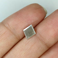 1.00 Ct Natural Loose Diamond Kite Grey Color I3 Clarity 9.10 MM KDL7955