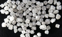 Natural Loose Diamond Rough Cube Silver White Color I3 Clarity 40 pcs Q99