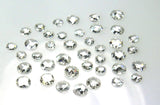 Natural Loose Diamond Round Rose Cut White G H Color VS1 VVS1 Clarty 2.00 to 3.00 MM 5 Pcs Lot Q110