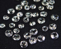 Natural Loose Diamond Round Rose Cut White G H Color VS1 VVS1 Clarty 2.00 to 3.00 MM 5 Pcs Lot Q110
