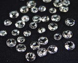 Natural Loose Diamond Round Rose Cut White G H Color VS1 VVS1 Clarty 2.00 to 3.00 MM 5 Pcs Lot Q110