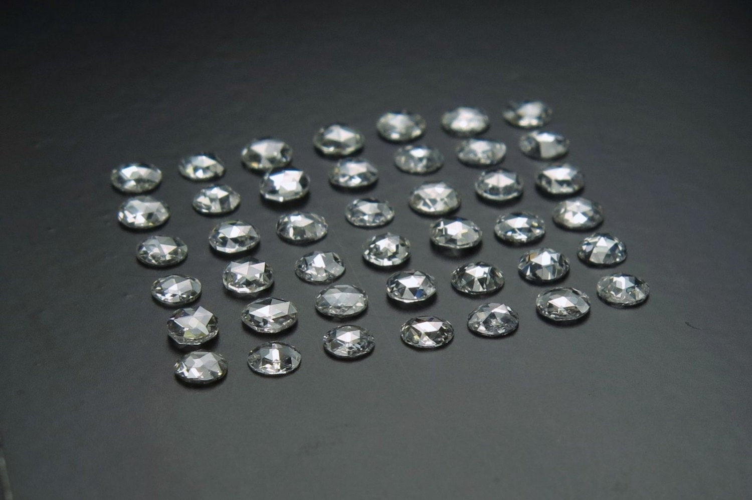 Natural Loose Diamond Round Rose Cut G H White Color VS1 VVS1 Clarity REAL Diamond 1.20 to 3.00 MM 1 pcs lot Q17