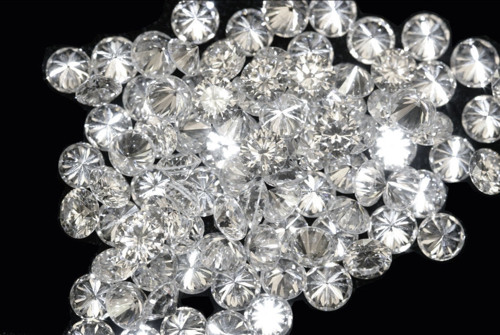 Natural Loose Diamond Round G H White Color I1 I3 Clarity 100 Pcs 0.70 to 1.10 MM 100% Real Diamond Q04