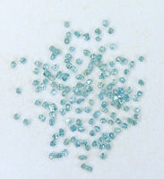 Natural Loose Diamond Raw Rough Blue Color SI1 Clarity 500 pcs lot Q82