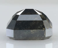 1.26 Ct Natural Loose Diamond Emerald Black Color I3 Clarity 6.10 MM KDK1954